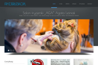 Salon fryzjerski „AGA” - Zabiegi Kosmetyczne Lesko