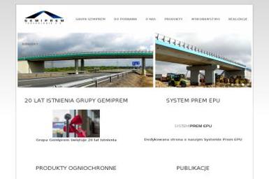 Gemiprem Technologie sp. z .o.o - Budowa Hal Magazynowych Warszawa