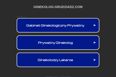 Gabinet Ginekologiczno-Położniczy - Badania Ginekologiczne Grudziądz
