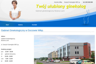 Gabinet Ginekologiczny Bożena Lech - Ginekolog Gorzów Wielkopolski