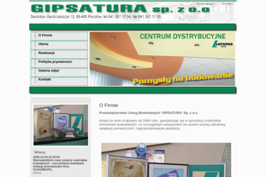 PUB GIPSATURA Sp. z o.o. - Usługi Tapetowania Pińczów