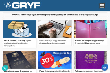 Centrum Graficzne GRYF - Ulotki Gdańsk