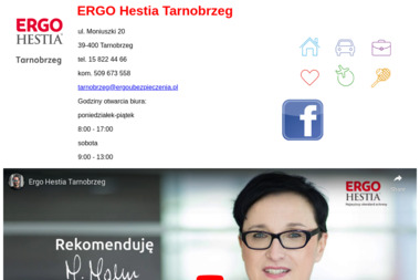 ERGO Hestia Tarnobrzeg - Ubezpieczenia Podróżne Tarnobrzeg