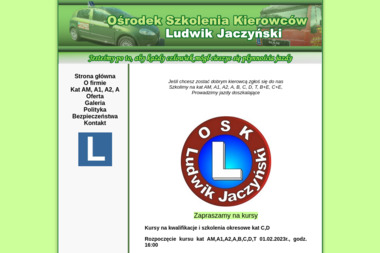 OSK Ludwik Jaczyński - Kurs Na Prawo Jazdy Grajewo