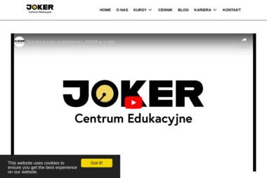 Joker Centrum Edukacyjne - Język Angielski Łódź