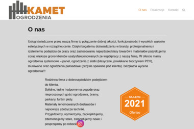 KAMET GROUP Sp. z o.o. - Ogrodzenia Warszawa