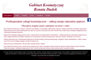 Gabinet Kosmetyczny Renata Dudek - Kosmetyczka Częstochowa