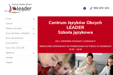 Centrum Języków Obcych LEADER - Kursy Języka Niemieckiego Mikołów
