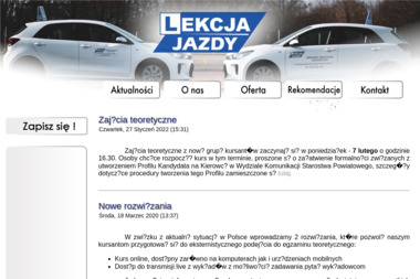 OSK LEKCJA JAZDY - Kurs Na Prawo Jazdy Ostrów Wielkopolski