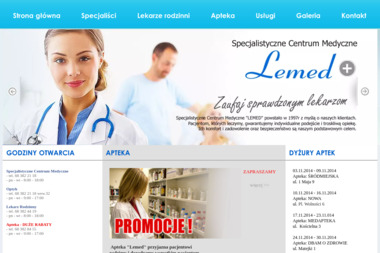 Specjalistyczne Centrum  Medyczne  "LEMED" - Gabinet Ginekologiczny Świebodzin