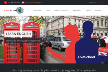 Szkoła Języków Obcych LiveSchool - Język Angielski Kutno