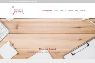 MarketingSupport - Identyfikacja Wizualna Firmy Warszawa