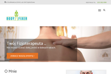 Body Fixer - Masaże Rehabilitacyjne Częstochowa
