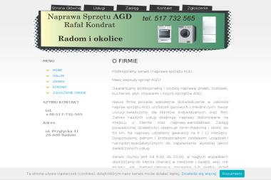 Naprawa AGD Rafał Kondrat - Serwis Odkurzaczy Radom