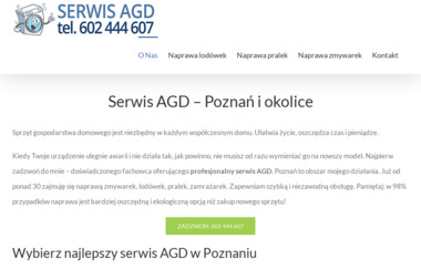 Naprawa sprzętu AGD - Serwis AGD Poznań