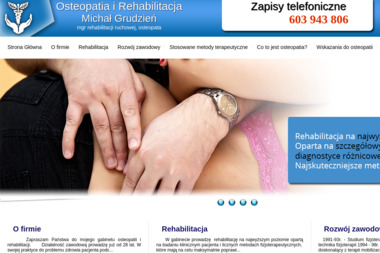 Osteopatia i Rehabilitacja - Michał Grudzień - Rehabilitant Siedlce