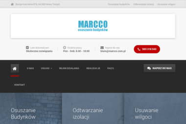MARCCO - Mikrocement Nowy Tomyśl