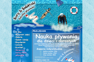 Bury & Babiński - Szkółka Pływacka - Trener Pływania Bielsko-Biała