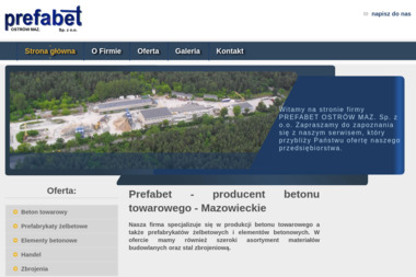 PREFABET - Materiały Budowlane Ostrów Mazowiecka