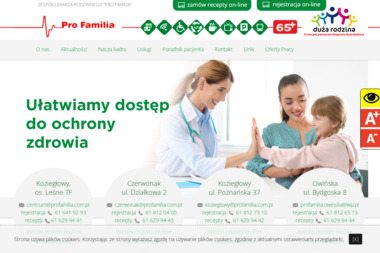 Centrum Medyczne Pro Familia - Ginekolog Koziegłowy