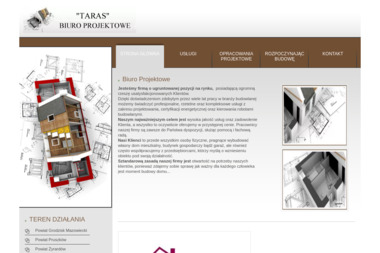 "Taras" biuro projektowe - Projekty Domów Jednorodzinnych Żabia Wola