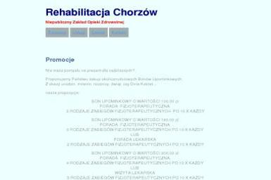 Niepubliczny Zakład Opieki Zdrowotnej "Rehabilitacja" s. c. - Rehabilitant Chorzów