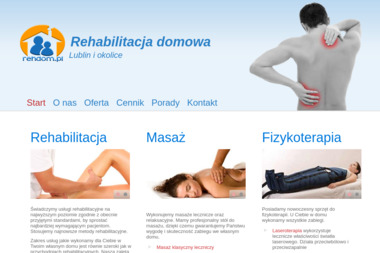 Rehdom - Rehabilitacja Domowa Lublin