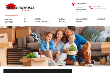 Nieruchomości Rosińscy - Sprzedaż Domów Wołomin