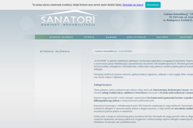 Gabinet Rehabilitacji "SANATORI" - Masaże Rehabilitacyjne Łódź