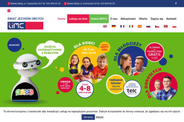 Świat języków obcych Time - Hiszpański Dla Dzieci Bielsko-Biała