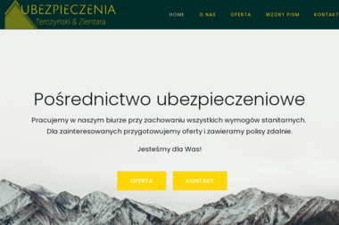 Pośrednictwo Ubezpieczeniowe Janusz Terczyński i Michał Zientara - Ubezpieczenia Wieliczka