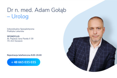 Urolog dr med. Adam Gołąb - Ginekolog Szczecin