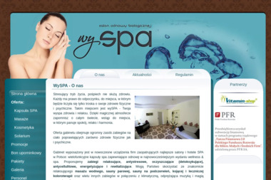 Salon Odnowy Biologicznej "WySPA" - Salon Kosmetyczny Chełm