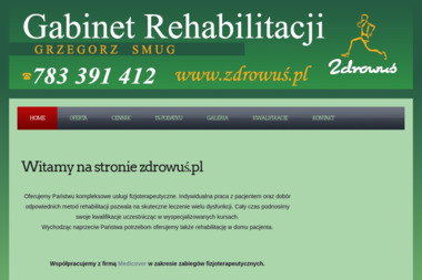 Gabinet Rehabilitacji "ZDROWUŚ" - Rehabilitacja Domowa Gryfino