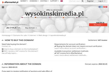 Wysokiński Media / Tv Passion - Kamerzysta Łuków