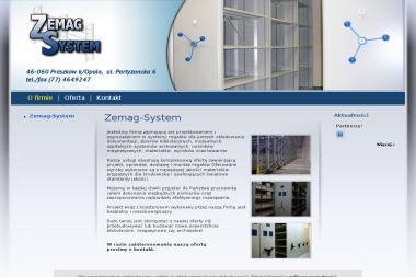 Zemag System. Ernest Zylla - Regały Paletowe Wjezdne Prószków