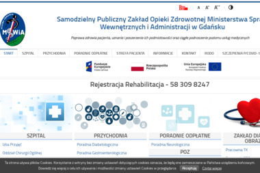 Zakład Opieki Zdrowotnej MSWiA w Gdańsku - Fizjoterapeuta Gdańsk
