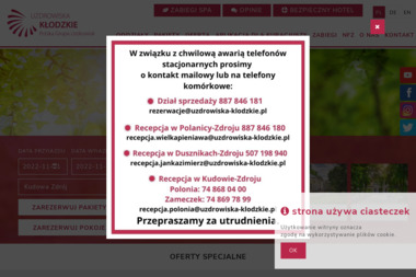 Zespół Uzdrowisk Kłodzkich S.A. Uzdrowisko Polanica-Zdrój - Spa Hotel Polanica-Zdrój