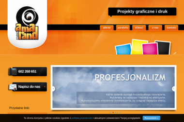 Amarand Studio. Projekty graficzne, druk - Wizyt&oacute;wki Warszawa