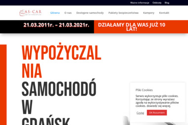 As-car Sp. z.o.o - Wypożyczalnia Samochodów Gdańsk