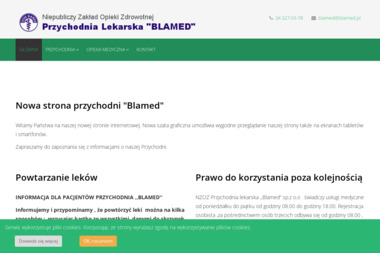 Przychodnia Lekarska BLAMED - Badania Ginekologiczne Blachownia