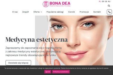 Bona Dea Centrum Dermatologii Estetycznej - Medycyna Estetyczna Kraków