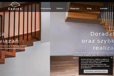Zakład Stolarski Cedron. Schody, schody drewniane, balustrady - Schody drewniane Tęgoborze