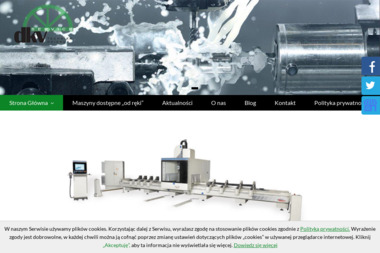 DKV - SERVICE - Maszyny do produkcji OKIEN - Sprzedaż Okien Aluminiowych Kamieniec Wrocławski