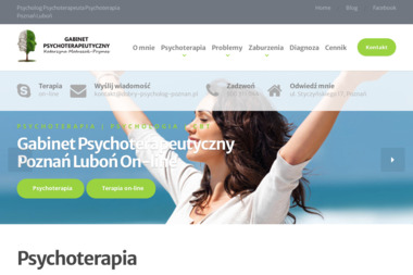 Psycholog, Psychoterapeuta Katarzyna Matuszak-Prymas - Pomoc Psychologiczna Poznań