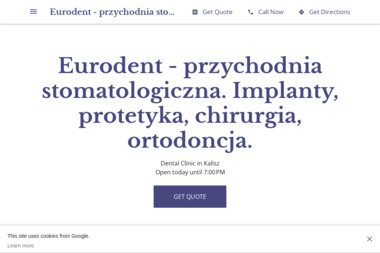 Eurodent - Badania Ginekologiczne Kalisz