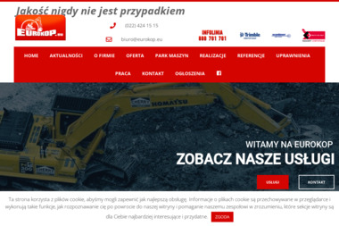 Eurokop Grzybowski - Roboty Ziemne Warszawa