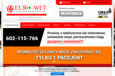 Przychodnia Weterynaryjna EURO-WET s.c. - Weterynarz Tychy
