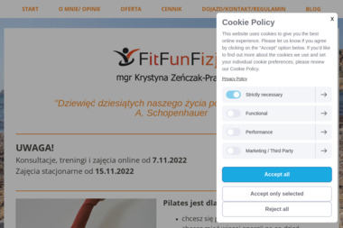 Fit Fun Fizjo Krystyna Zeńczak-Praga - Rehabilitacja Domowa Poznań