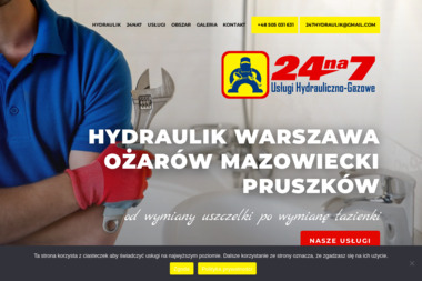 24na7 Usługi Hydrauliczno-Gazowe Dawid Szymański